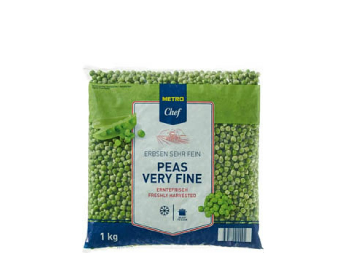 METRO Chef Hrášok veľmi jemný mraz. 1 kg