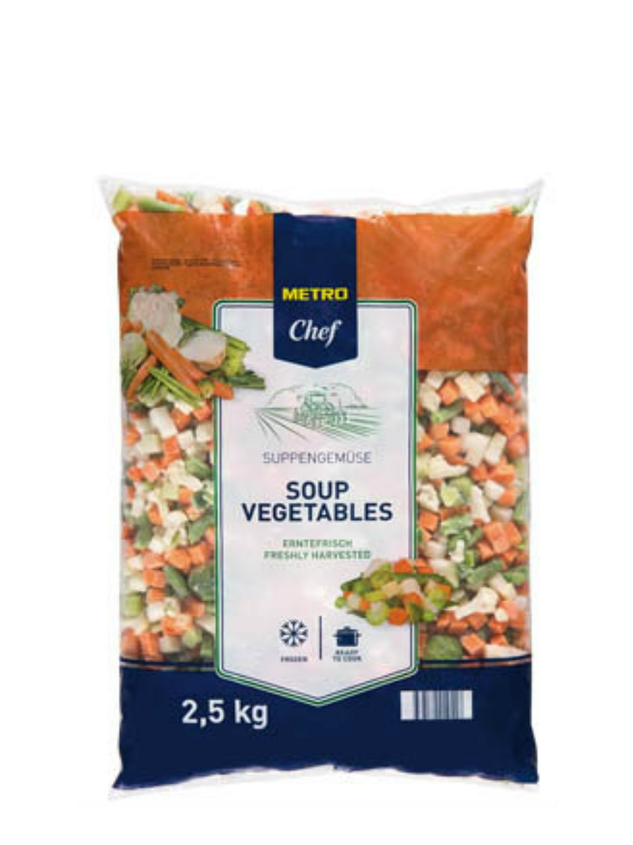 METRO Chef Polievková zmes mraz. 2,5 kg