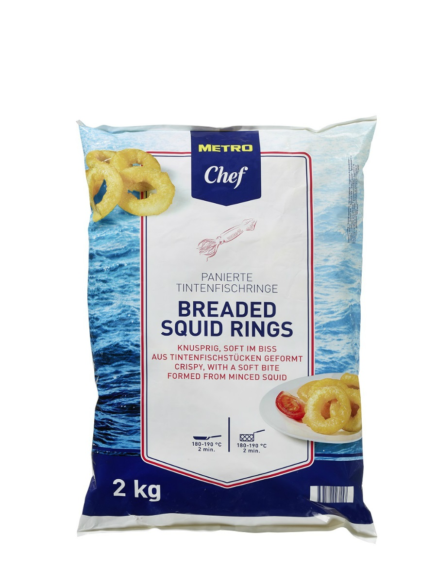METRO Chef Kalmáre obaľované a la Romana mraz. 2 kg
