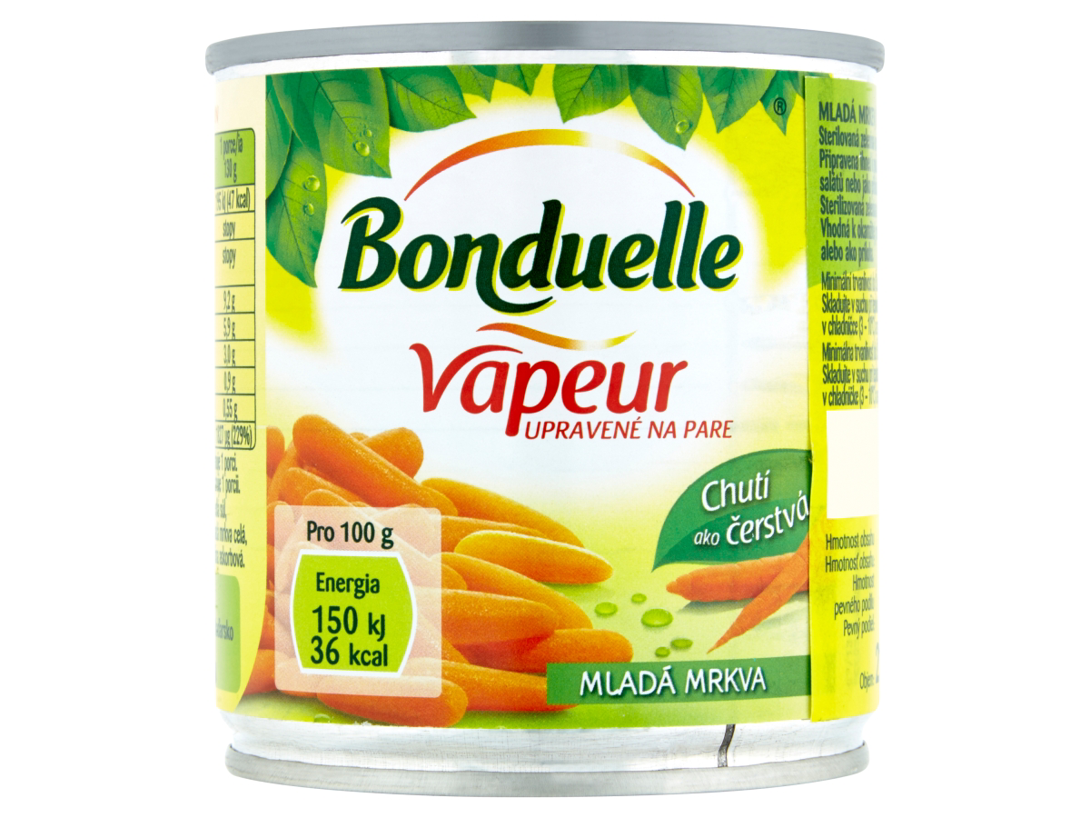 Bonduelle Vapeur mrkva mladá celá 212 ml