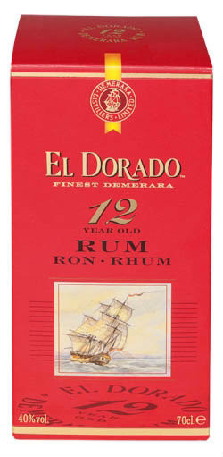 EL DORADO Rum 12 y.o. 40% 700 ml