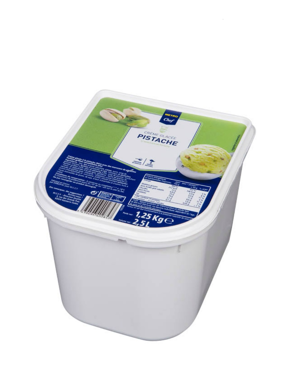 METRO Chef Zmrzlina pistácia mraz. 2,5 l