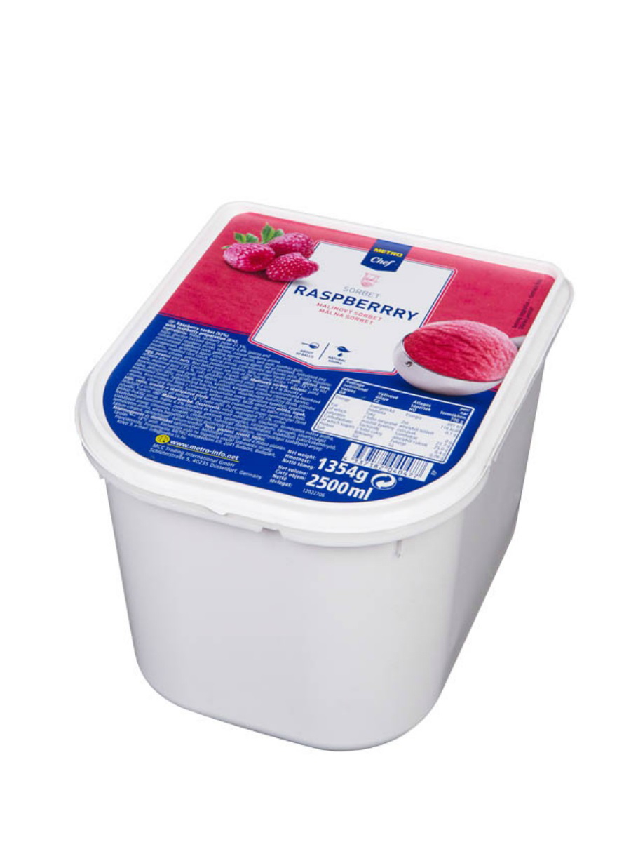 METRO Chef Sorbet malina mraz. 2,5 l