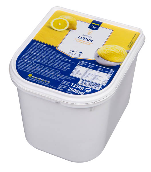 METRO Chef Sorbet citrón mraz. 2,5 l
