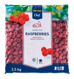 METRO Chef Maliny celé mraz. 2,5 kg