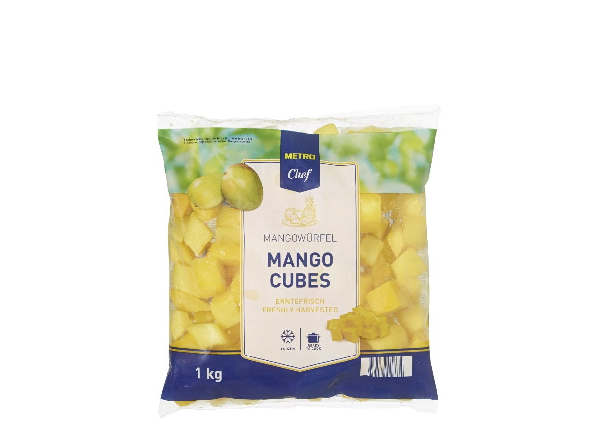METRO Chef Mango kocky mraz. 1 kg