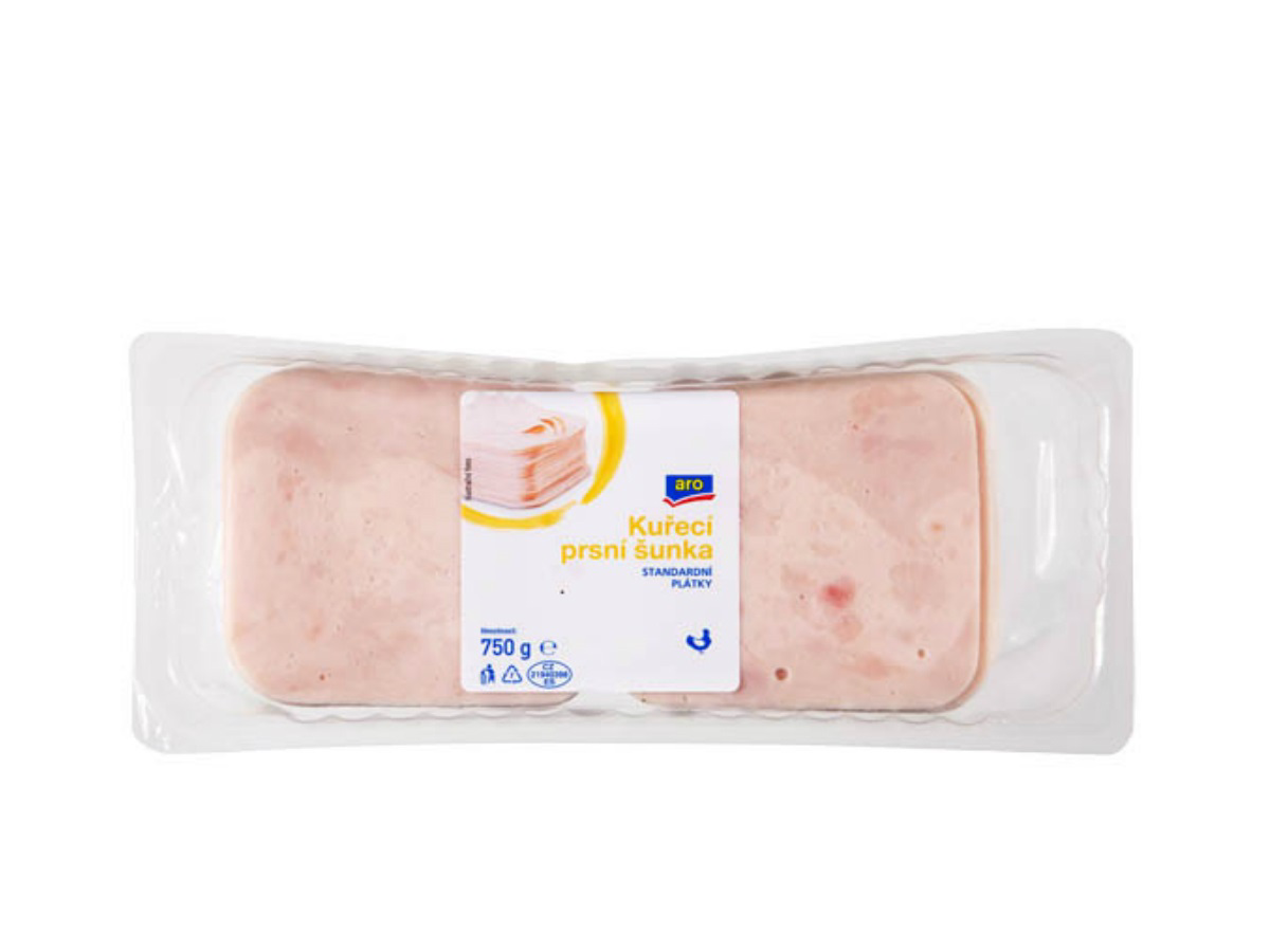 aro Šunka kuracia prsná štandard plátky chlad. 750 g