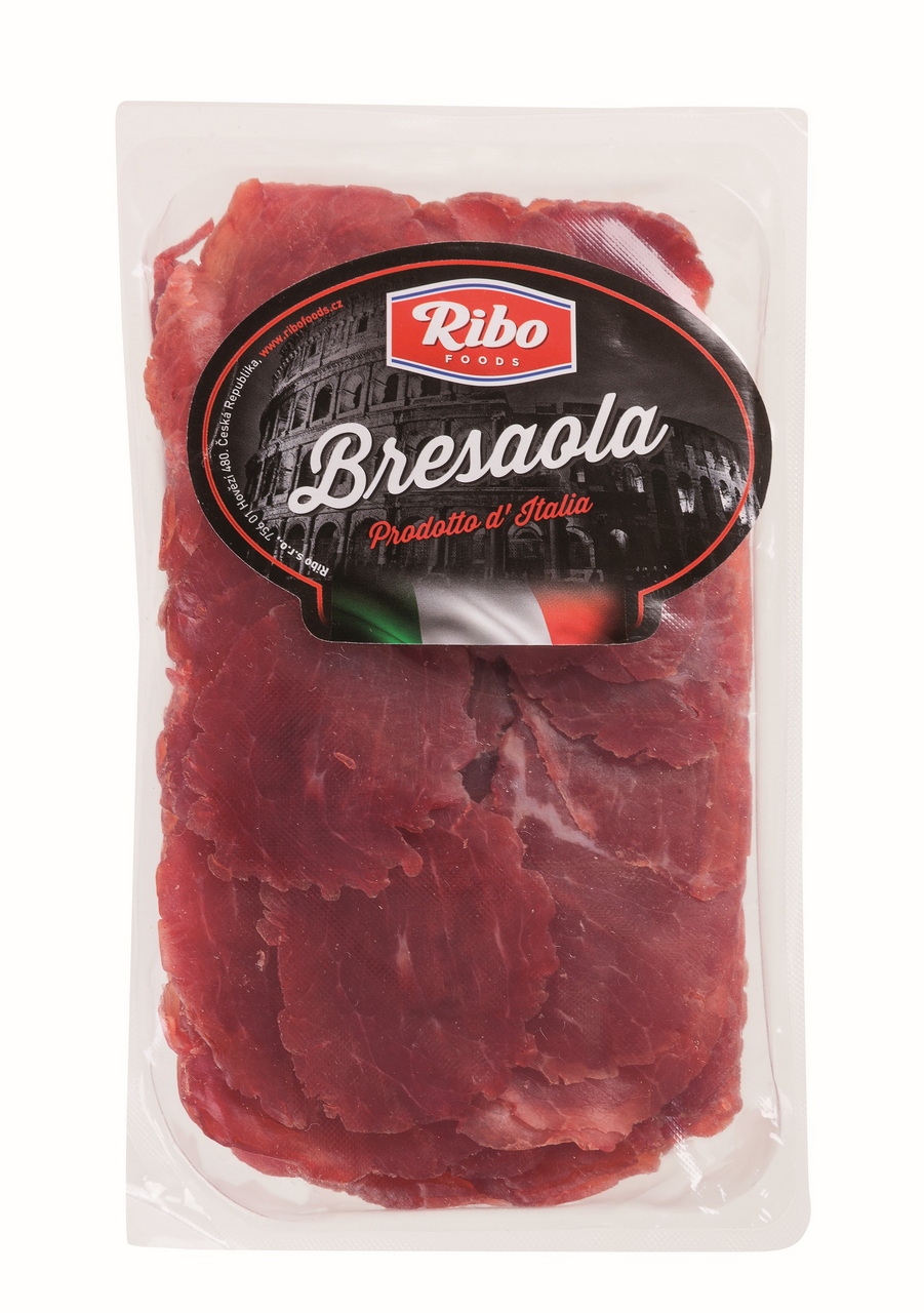 RIBO Bresaola neštandardné plátky ochr.atmosféra chlad. 500 g