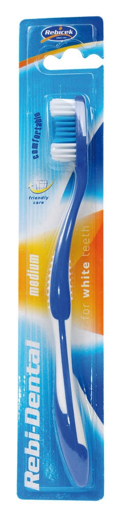 Rebi Dental zubná kefka stredná 1 ks