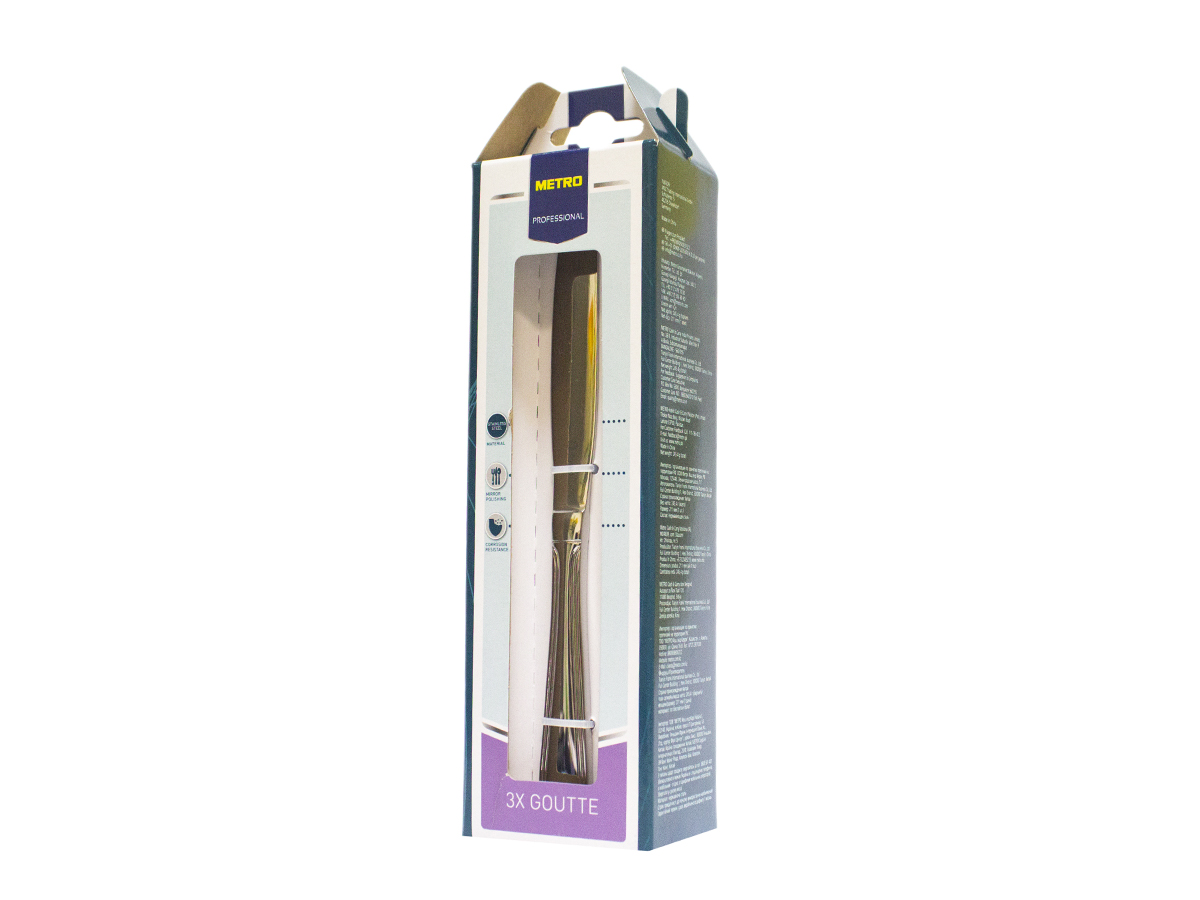 METRO PROFESSIONAL Goutte Nôž dezertný 3 ks