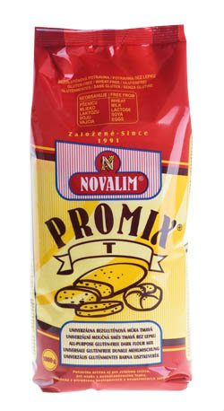 NOVALIM Promix-t bezlepková múka tmavá 1 kg