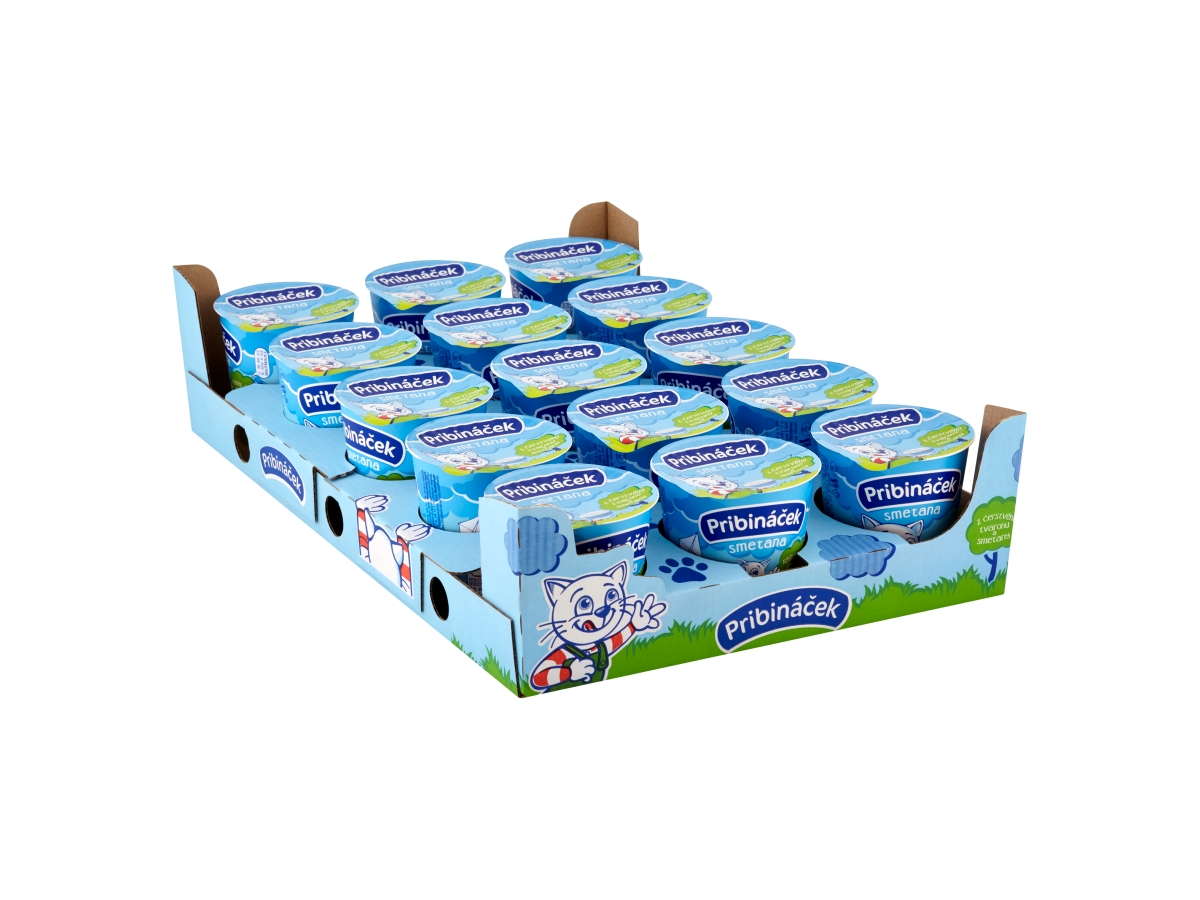 Pribináček Veľký smotanový chlad. 15 x 125 g