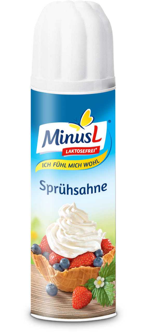 Mínus L Šľahačka v spreji bez laktózy živoč. chlad. 250 g