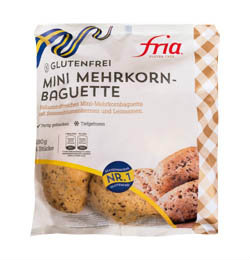 FRIA Bagetky bezlepkové viaczrnné mraz. 4 x 70 g