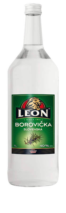 ST. NICOLAUS Leon slovenská borovička 40% 1 l