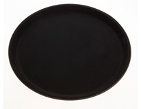 HENDI Podnos protišmykový 28 cm polypropylén čierny 1 ks