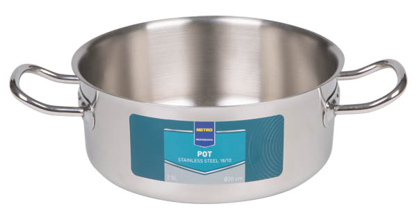 METRO PROFESSIONAL Hrniec 2,5 l 20 cm nerez 1 ks