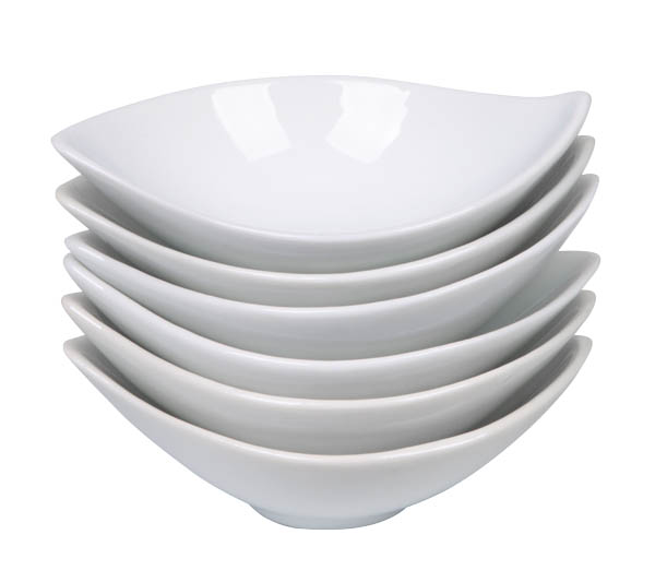 METRO PROFESSIONAL Miska Tapas concha porcelán 6 ks