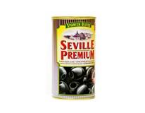 Seville Premium Olivy čierne bez kôstky 1x350 g