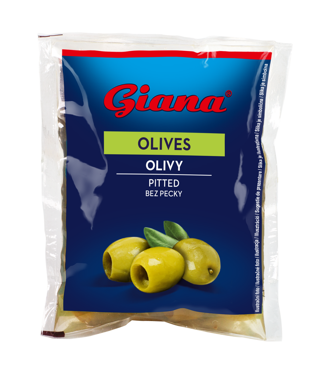 Giana Olivy zelené bez kôstky 3 x 195 g