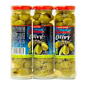 Giana Olivy zelené bez kôstky 3 x 140 g