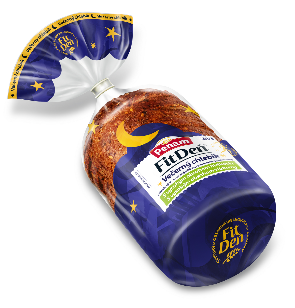 Penam Chlebík večerný balený krájaný 250 g