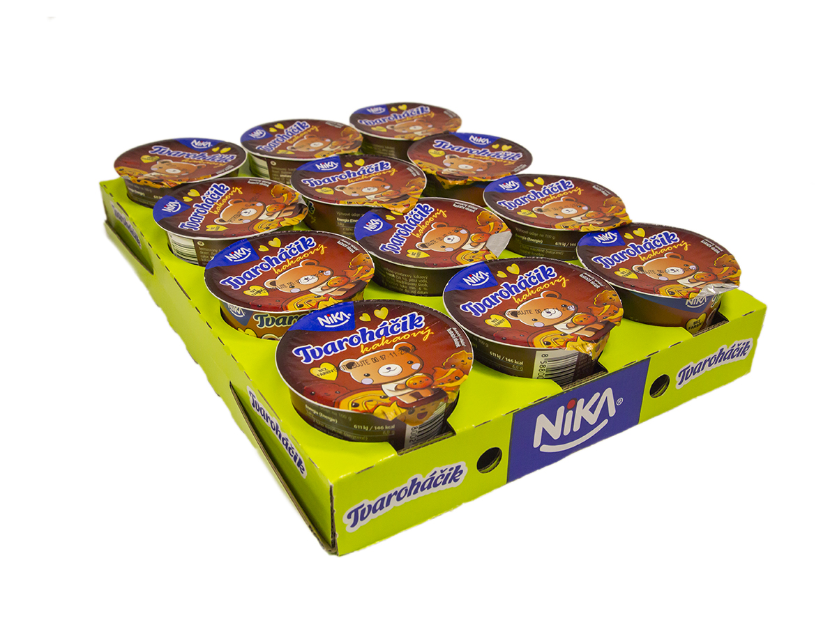 Nika Tvaroháčik dezert kakao chlad. 12 x 80 g