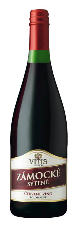 Vitis Zámocké sýtené červené 750 ml