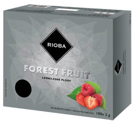 RIOBA Forest fruit lesné plody ovocný čaj 100 x 2 g