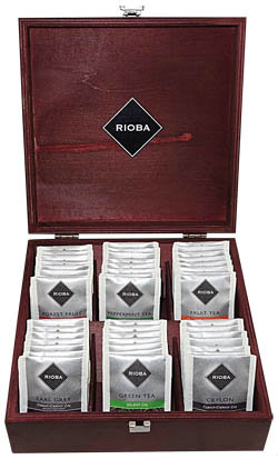RIOBA Kazeta 6 druhov čajov 105 g
