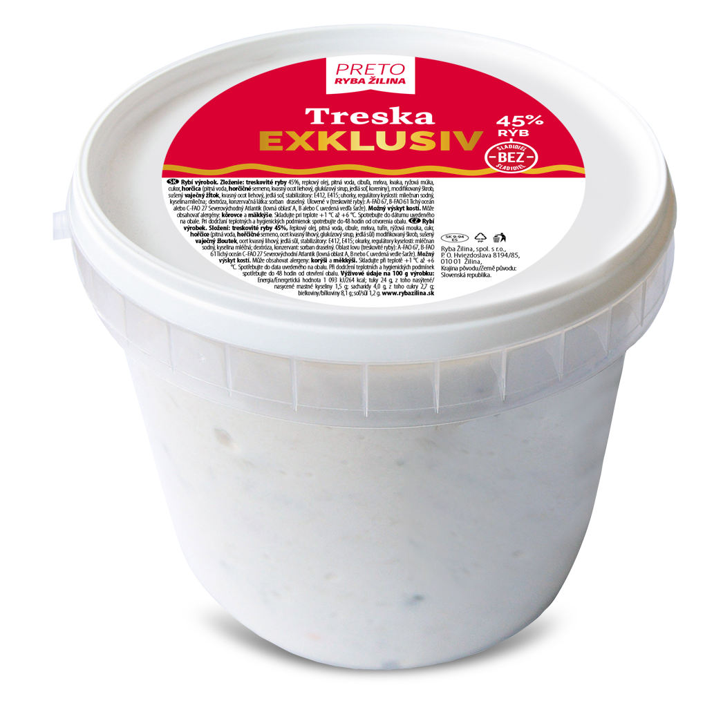 RADOMA Treska Exklusiv chlad. 1 kg