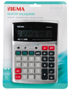 SIGMA Kalkulačka stolná DC058-12 1 ks