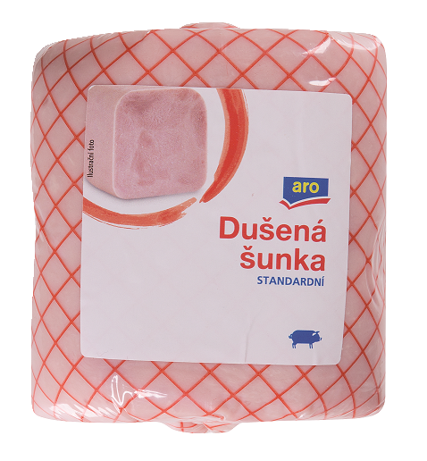 aro Dusená šunka štandard malá 60% chlad. váž. cca 1,45 kg