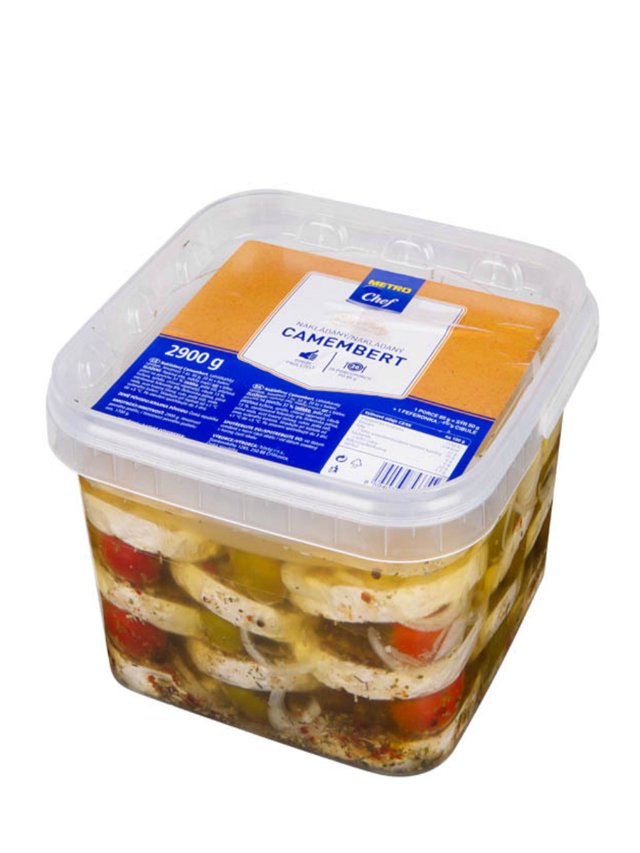 METRO Chef Camembert nakladaný syr (20 x 50 g) chlad. 2,9 kg