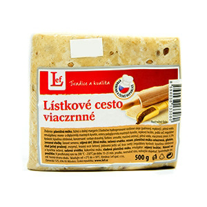 LEF Lístkové cesto viaczrnné chlad. 500 g