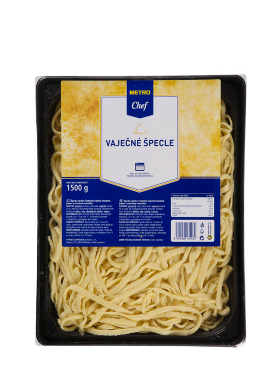 METRO Chef Špecle vaječné chlad. 1500 g