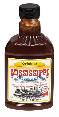 MISSISSIPPI Barbecue original omáčka 510 g