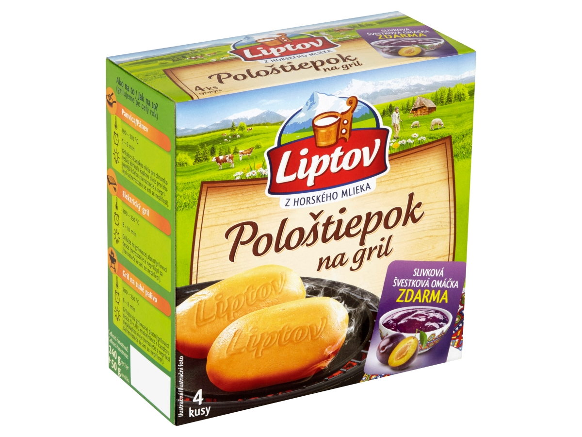 LIPTOV Pološtiepok na gril so slivkovou omáčkou chlad. 290 g