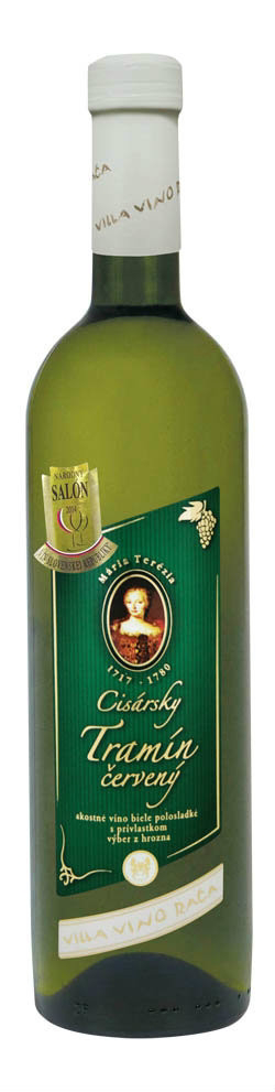 Villa Vino Rača Cisársky Tramín červený výber z hrozna 750 ml