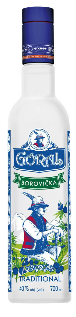 GORAL Borovička 40% 700 ml