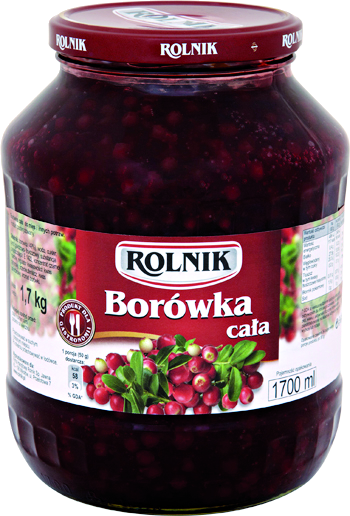 ROLNIK Brusnice celé v náleve 1700 ml