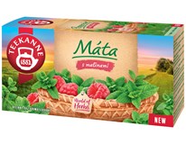 Teekanne Mäta s malinami bylinkový čaj 6x45 g