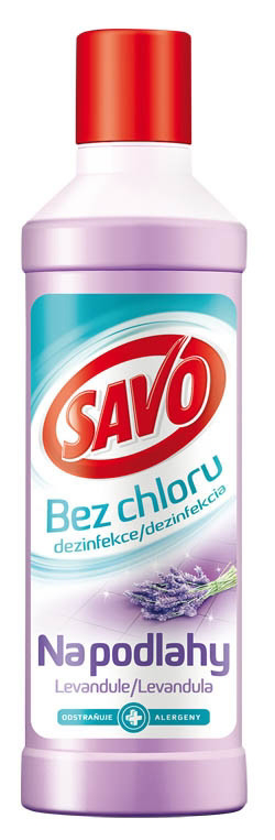 SAVO Dezinfekcia na podlahy levanduľa 1 l