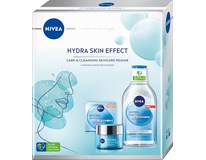 Nivea Hydra Skin Effect darčeková sada (denný gél+micelárna voda) kazeta