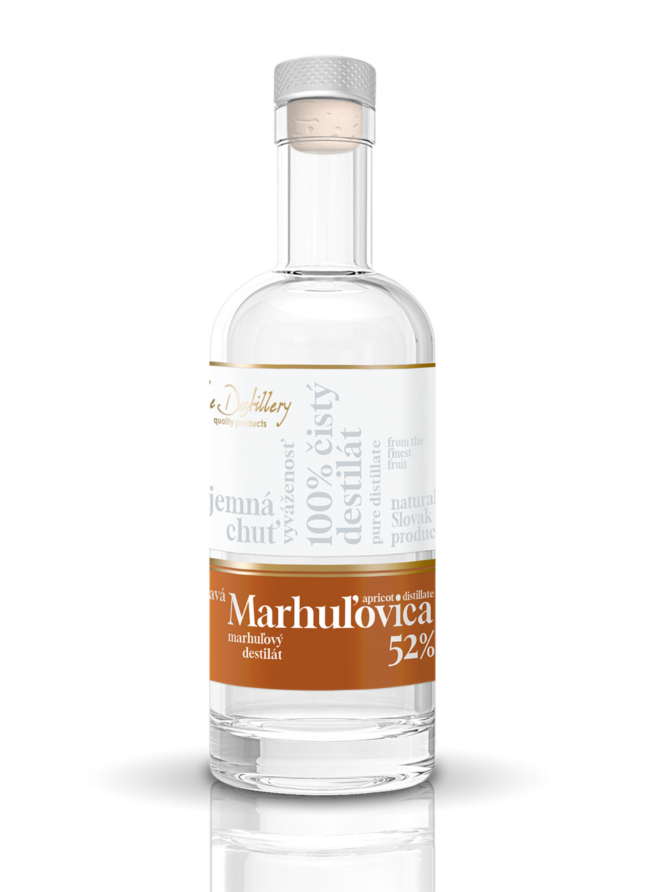 FINE DESTILLERY Marhuľovica exclusive 52% 500 ml