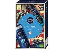 Nivea Men Super Hero darčeková sada (sprchový gél+antiperspirant) kazeta