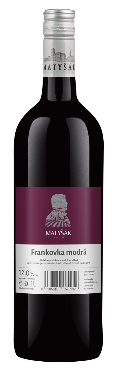 Matyšák Frankovka modrá 1 l