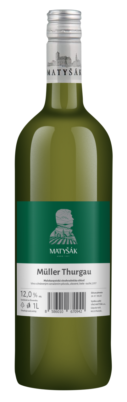 Matyšák Müller Thurgau 1 l