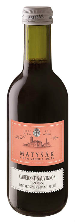 Matyšák Vinum Galéria Bozen Cabernet Sauvignon 250 ml