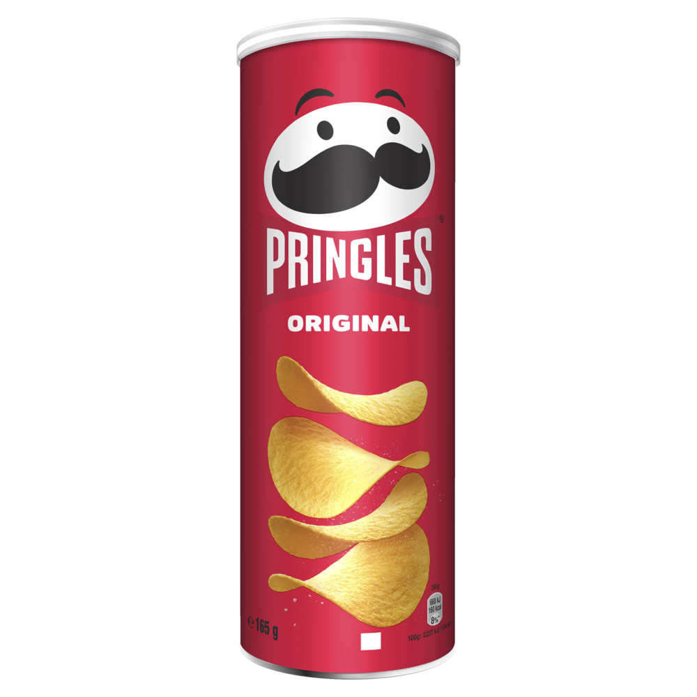 Pringles Zemiakové lupienky s príchuťou original 165 g